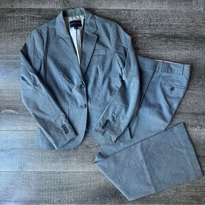 Banana Republic Pinstripe Suit Set | Blazer (2) & Martin Fit Pants (0)